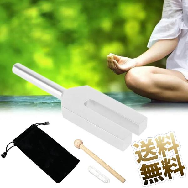 [Release date: July 7, 2025]【セット内容】 4096Hz チューナー × 1、マレットスティック × 1、水晶× 1、ポーチ × 1心と体のバランスを正す4096Hzの高音。浄化やリラクゼーションに気軽に使える便...