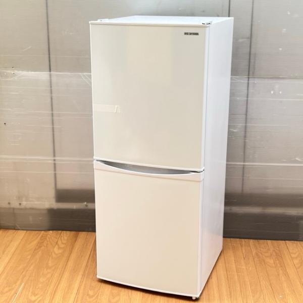 送料無料 IRISOHYAMA ノンフロン冷凍 冷蔵庫 142L 右開き 【中古