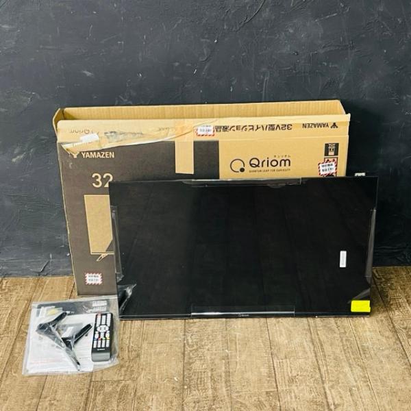 展示品 山善 キュリオム 32インチ ハイビジョン液晶テレビ 【中古