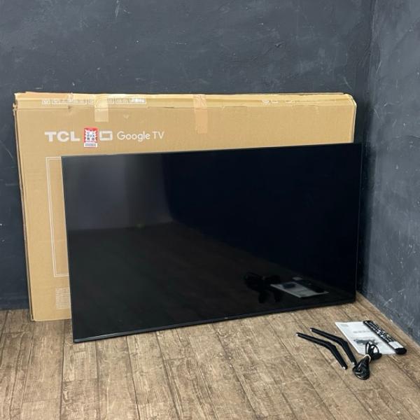 美品 動作保証 TCL 55V型 液晶カラーテレビ 55Q6C 2025年製 Google TV