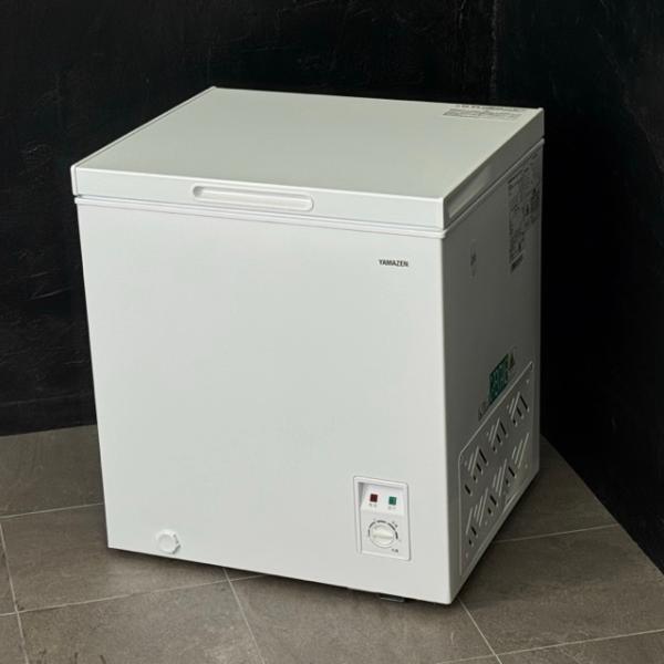 電気冷凍庫【中古】美品 動作保証 YAMAZEN YF-C70 66L 上開き 2025年製