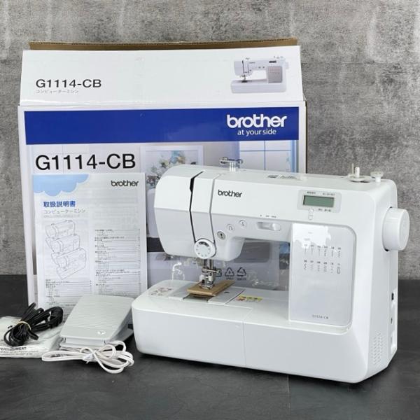 美品 ブラザー コンピューターミシン フットコントローラー付 【中古