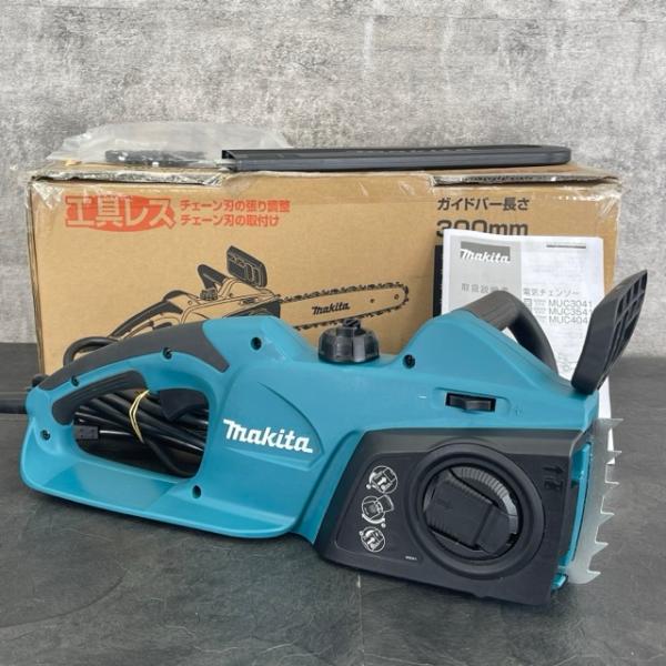 【中古】【動作OK】【店頭引取限定】 MAKITA マキタ 300ｍｍチェーンソー  MUC3041　9,680円（税込）6104 マキタ 電気チェンソー 300mm 【中古】動作保証 makita MUC3041 電動