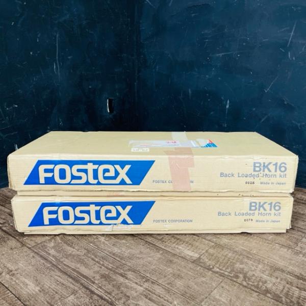 未使用 FOSTEX BK16 バックロードホーン型 エンクロージャーキット