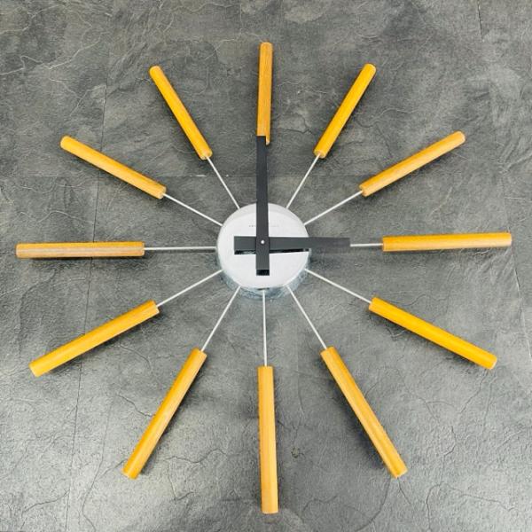 DESIGNED BY ARTWORKSTUDIO 壁掛け時計 【中古】動作保証 直径約51.5cm