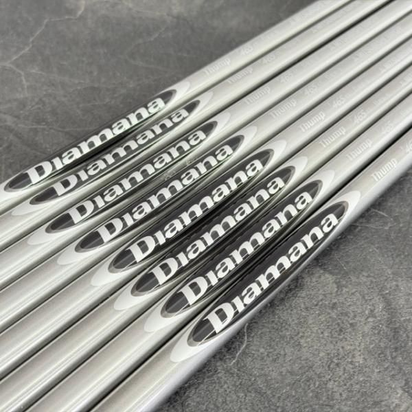 Diamana S83 x5ctディアマナミツビシレイヨンシャフトフレックス 極美品 Diamana ディアマナ シャフト 4-9p.p 8本セット 【中古】三菱