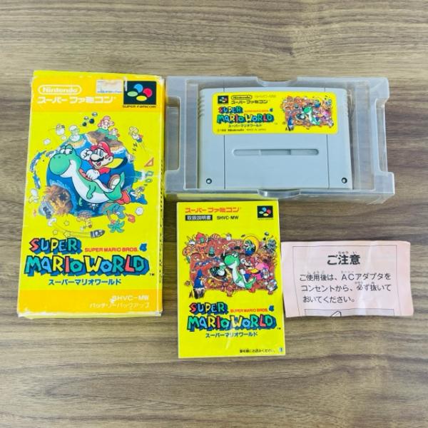 【希少】スーパーマリオワールド(スーパーファミコン専用ソフト) スーパーファミコンソフト 「スーパーマリオワールド」 - メルカリ