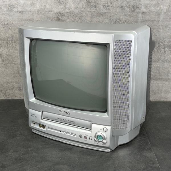 アイワ テレビデオ 【中古】AIWA VX-T14G10 カラーテレビジョン ビデオ