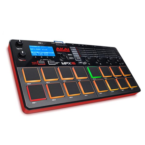 AKAI MPX16 サンプラー　16パッド×10バンク　さらにSDで増設可能 新品未開封 AKAI アカイ MPX16 Professional サンプラー 16パッド SD