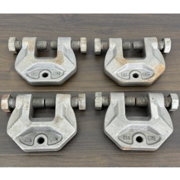 F.T.C TOKYO 3点締めクランプ 5個セット【船橋馬込店】【店頭取引限定】【中古】ITU8WXNSUVKG ブルマン C型クランプ 4点セット 【中古】BM C50 鉄人 アイアンマン