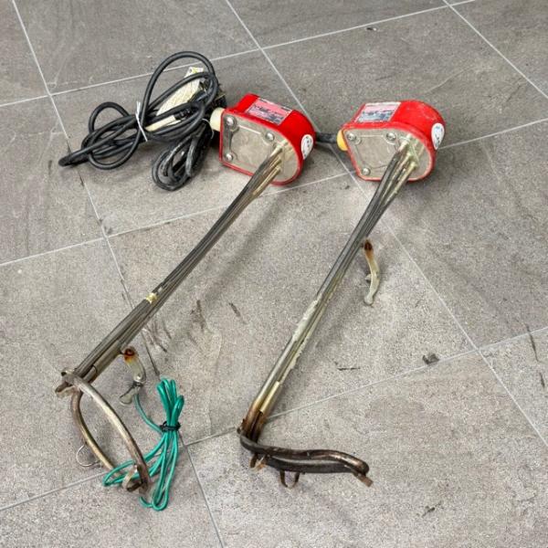 【中古】加島 WPS-110 水・バケツ用パイプヒーター自動温度調節式【ハンズクラフト佐賀】 バケツ用パイプヒーター 2点セット 【中古】動作保証 加島 カシマ WPS