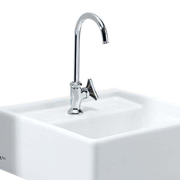 立水栓 【新品】 LIXIL リクシル LF-14SP-13-PK コンパクトシンク用立形自在水栓 トイレ 水栓金具 住宅設備 　在★20