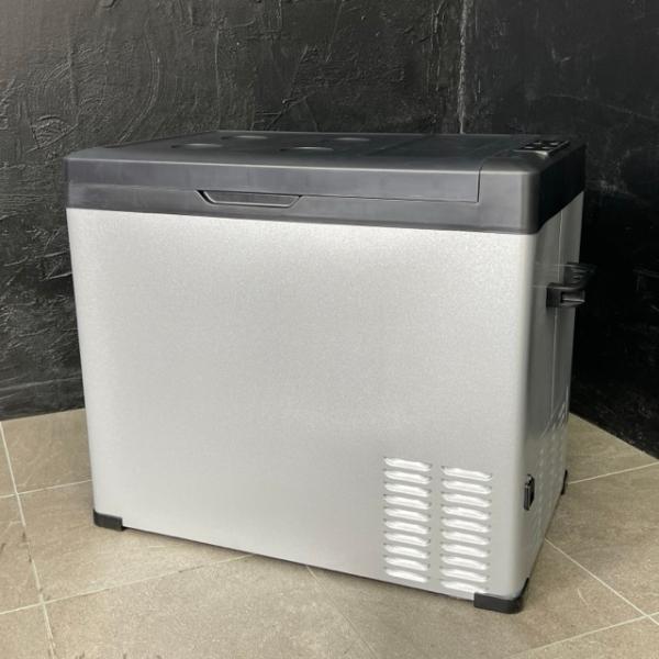 車載冷蔵 冷凍庫 【中古】日和商事 Sumeriy K9-50 50L グレー×ブラック