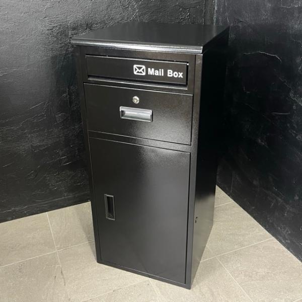 未使用 宅配ボックス Hanasunou Mail Box メールボックス ブラック