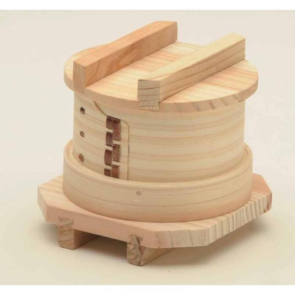 萬洋　和セイロφ15cm　本体  φ15×H8cm