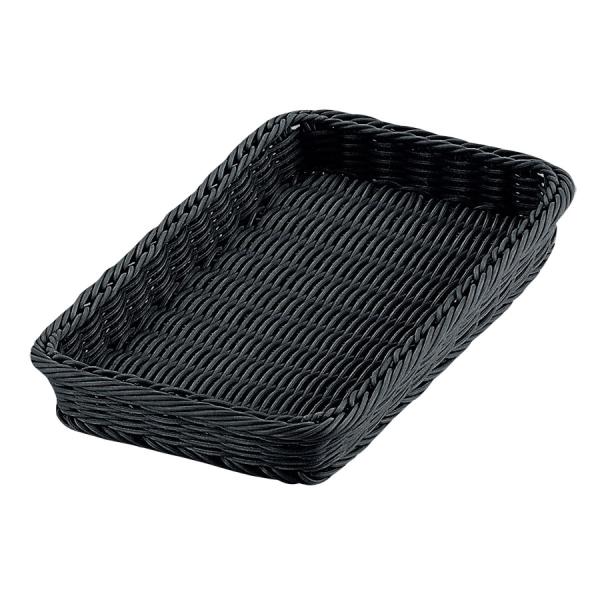 ベーカリーバスケット 32型 ブラック  320×180×40