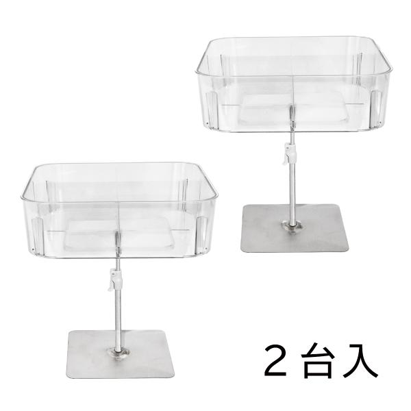 トレイスタンド 四角型トレー [２台入]｜ウリサポ KMA ディスプレイトレイ 陳列什器 店舗備品 販促備品  空中什器 陳列 合わせ買い ついで買い 販促