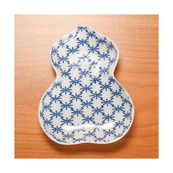 東屋 印判豆皿 ひょうたん・松皮