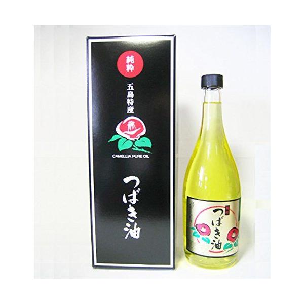 五島特産純粋つばき油 720ml 新上五島町振興公社