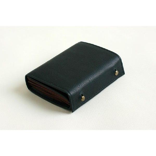 【人気】　m+ エムピウ　ミッレフォッリエⅡ P25 財布　二つ折り　ネイビー m+ - 【送料無料対象外】「millefoglie II P25」ミニ財布