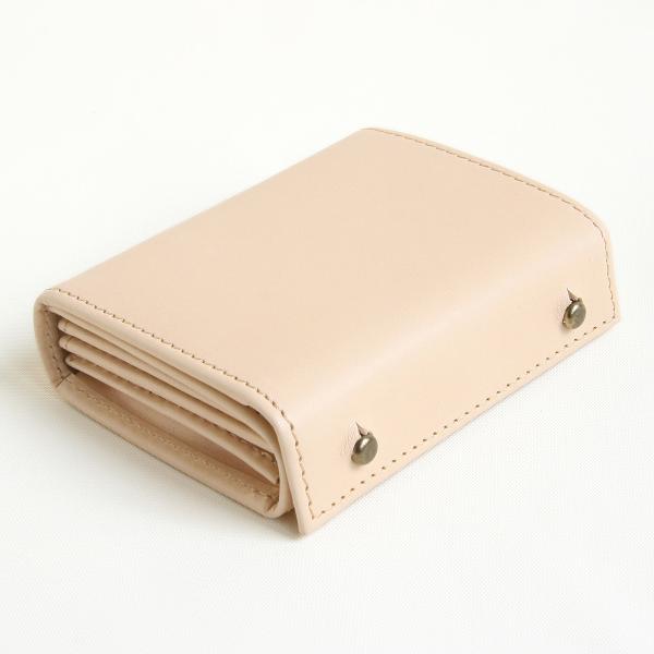 m+ エムピウ 二つ折り財布 millefoglieII TAN27　ミッレフォッリエ2 TAN27　