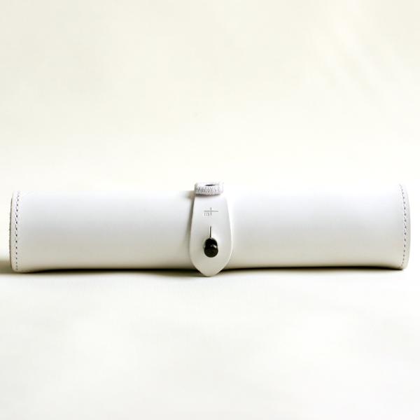 m+ エムピウ ロトロスエード ホワイト 白 m+（エムピウ） pencil case rotolo SUEDE ペンケース ロトロ スエード