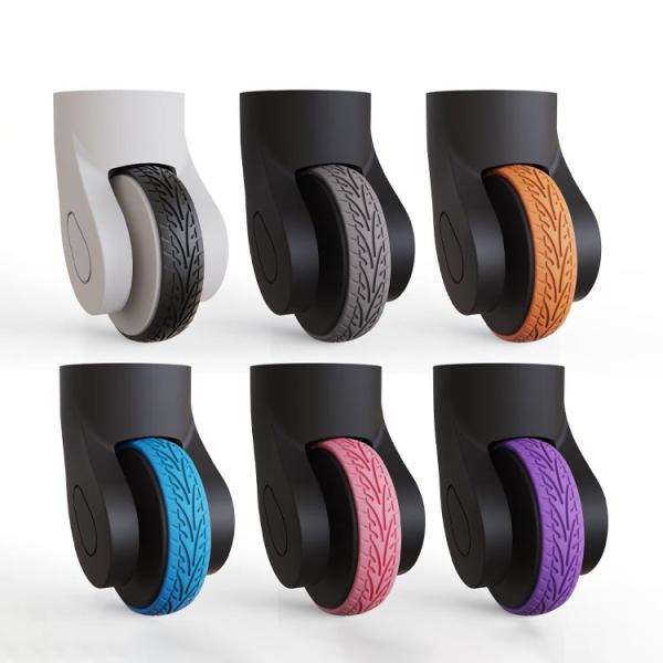 貼り付け型 スーツケース キャスター カバー 4本セット 8本セット 荷物