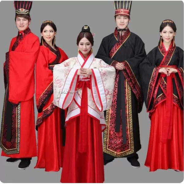 コスプレ服ダンス衣装 唐装 漢服チャイナドレス結婚式セットアップ中国