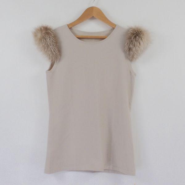 FOXEY BOUTIQUE 美品 フォクシー スノードロップ ノースリーブトップス  