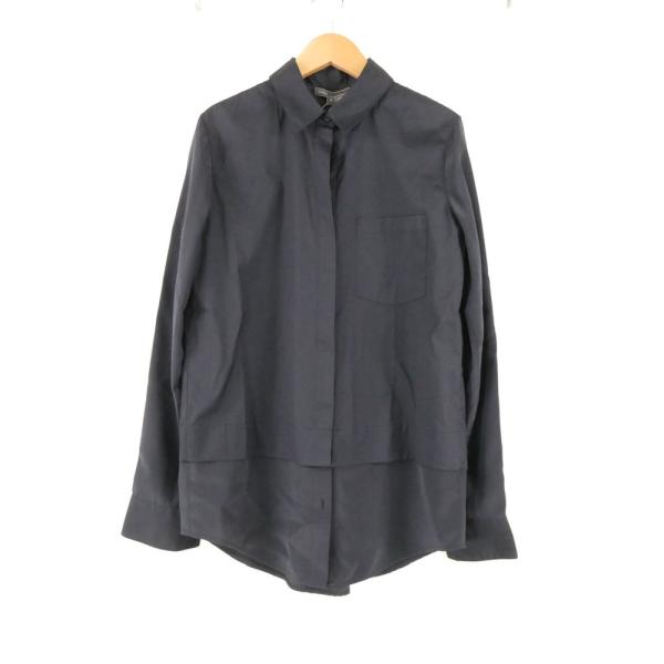 未使用 VINCE. ヴィンス シャツ 2 Sサイズ相当 コットン100％ 長袖 レディース AD1374A42 未使用 VINCE. ヴィンス シャツ 2 Sサイズ相当 コットン100％ 長袖