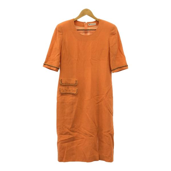 美品 DANAPARIS ダナパリ ワンピース 半袖 44 XXL 大きいサイズ DANA PARIS ダナパリ 総柄ワンピース ワンピース 半袖 日本製 夏
