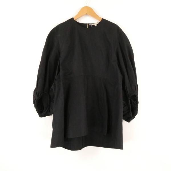 美品 BLAMINK ブラミンク 7921 230 0191 バックジップ ブラウス 38 コットン シルク 長袖 レディース AN2490A9 BLAMINK 美品 ブラミンク 7921 230 0191 バックジップ ブラウス 38