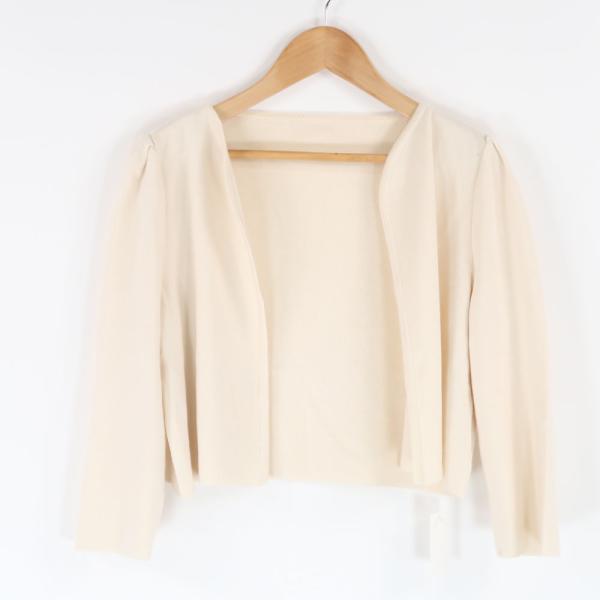 FOXEY - 美品 FOXEY フォクシー 40661 ボレロ 38 Sサイズ相当 カシミヤ他 七分袖 カーディガン ニット レディース AO2084A28 FOXEY 美品 フォクシー 40661 ボレロ 38 Sサイズ相当 カシミヤ他