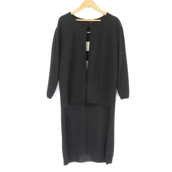 美品 マックスマーラ ワンピース ブラック M ウール 黒 ベージュ  