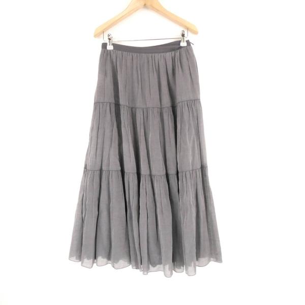 FOXEY BOUTIQUE フォクシー 42558 SKIRT TRIFLE スカート 38 シルク