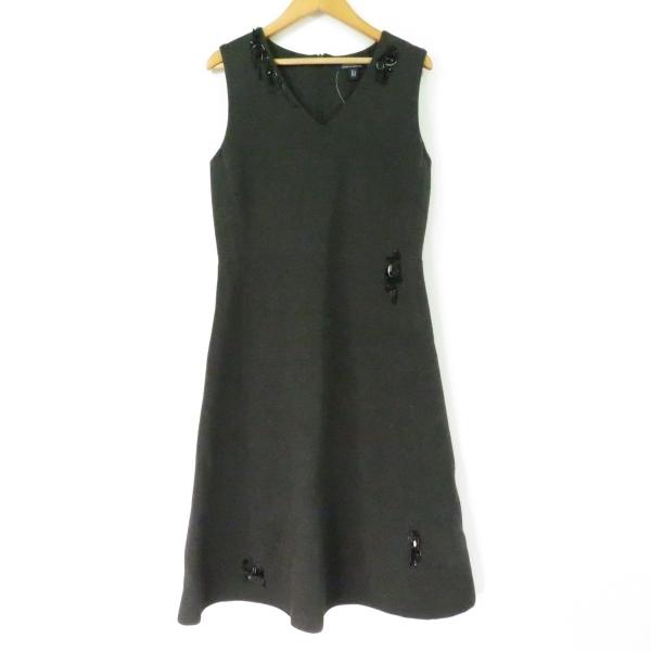 Smaxmara エスマックスマーラ ノースリーブワンピース 1点 グレー系 S  