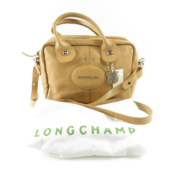 美品 LONGCHAMP ロンシャン クアドリ 2WAYバッグ AY2872C : ay2872 