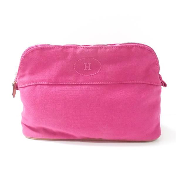 HERMES エルメス ボリード MM ポーチ ピンク