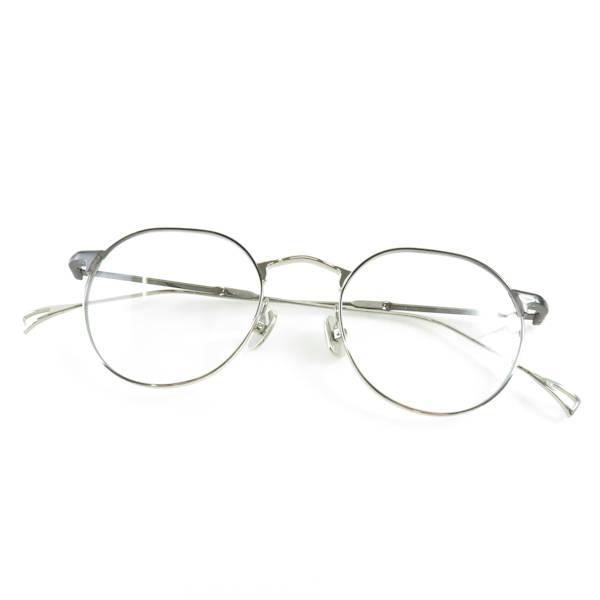 美品 イッセイミヤケ 金子眼鏡 PANT-3 (SI)48□21-145 メガネ サングラス アイウェア フレーム AY3033C