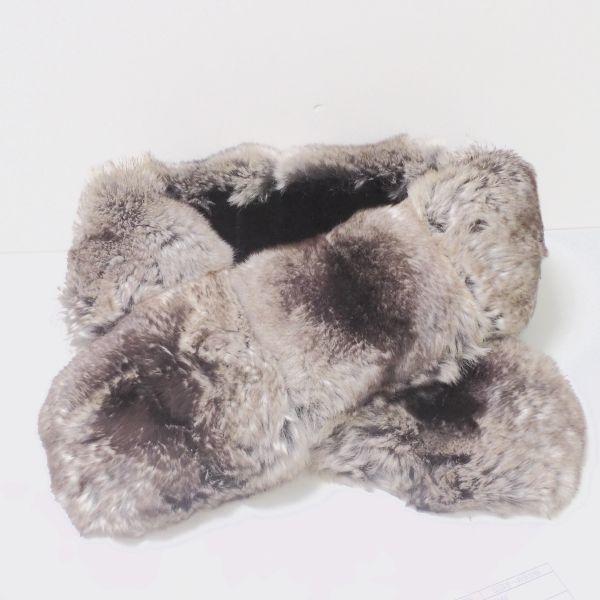 美品 FOXEY フォクシー チンチラファー ティペット レディース  