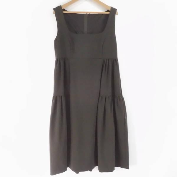 美品★FOXEY/フォクシー レディエンパイア ノースリーブ ひざ丈 38 美品☆FOXEY/フォクシー レディエンパイア ノースリーブ ひざ丈 38