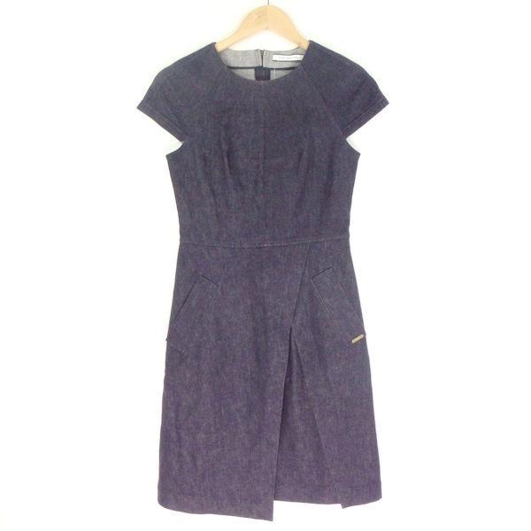 FOXEY デニムワンピース　38 foxey New York FOXEY NEW YORK フォクシーニューヨーク 20SS インディゴ 41003