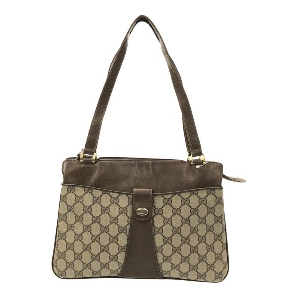 希少 OLD GUCCI スエード ショルダーバッグ インターロッキング GG GUCCI グッチ オールドグッチ GGスプリーム インターロッキング