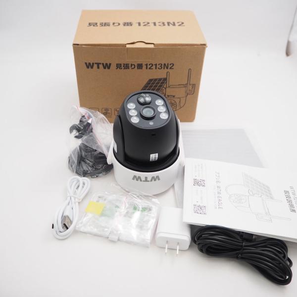 未使用 塚本無線 WTW-1213N2 見張り番1213 防犯カメラ 家庭用 ソーラー