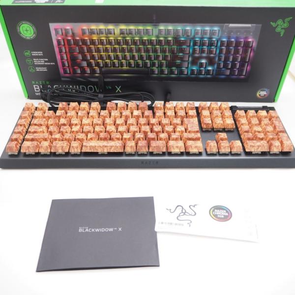 Razer CUPNOODLE BLACKWIDOW V4X 未使用品 Razer（レイザー） 未使用 RZ03-0470 BlackWidow V4 X ゲーミング