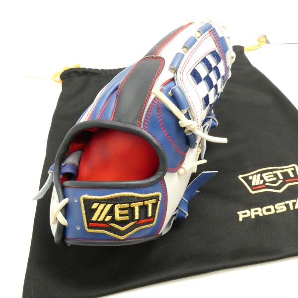 ゼット（ZETT） 美品 プロステイタス軟式オーダー グローブ 源田モデル