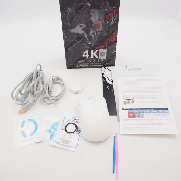 G-WOLVES HTS PLUS 3399 ワイヤレスゲーミングマウス 4K 無線 eスポーツ ゲーム HO458 G-WOLVES HTS PLUS 3399 ワイヤレスゲーミングマウス 4K 無線 e