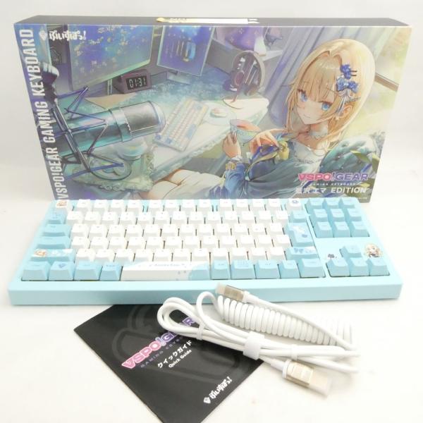 美品 VSPO!GEAR ぶいすぽっ! 藍沢えま EDITION 有線ゲーミング