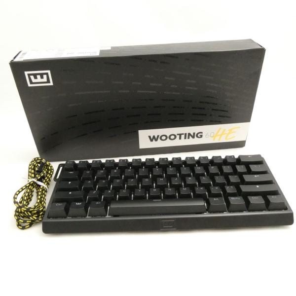 美品 Wooting ウーティン 60HE ゲーミングキーボード 1点 ラピッド