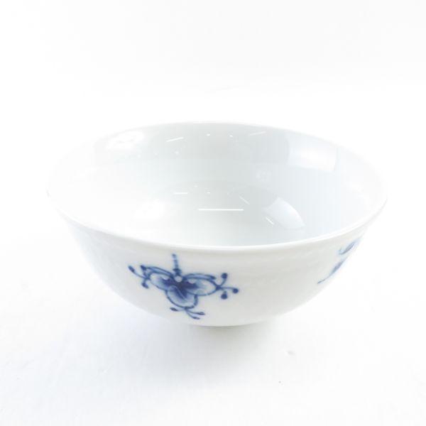 美品 ロイヤルコペンハーゲン ブルーパルメッテ ライスボウル 11cm
